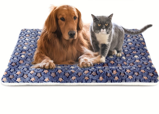 CozyPawz Fluffy Dog Crate Mat