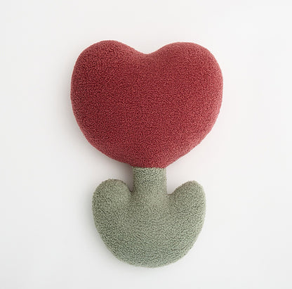 Plush Tulip Teddy Cushion