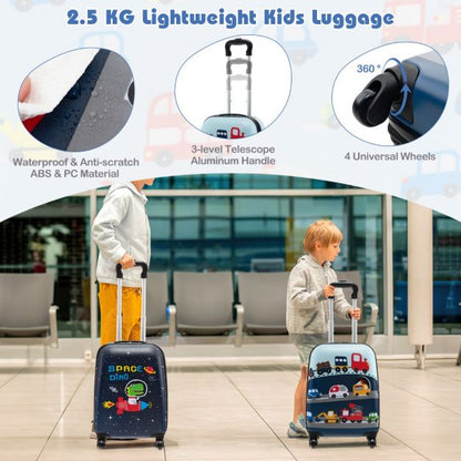 Kids Carry On 5 Piece Luggage Set