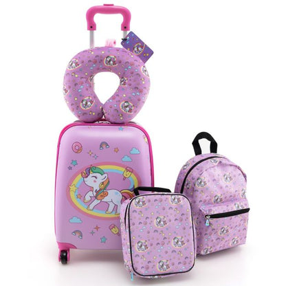 Kids Carry On 5 Piece Luggage Set