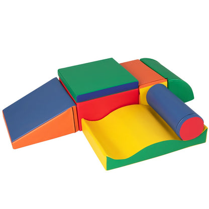 Climb 'n' Crawl 7-Piece Foam Blocks Activity Play Set