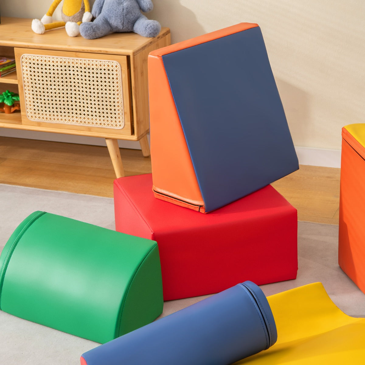 Climb 'n' Crawl 7-Piece Foam Blocks Activity Play Set