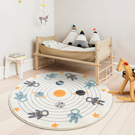 Animal and Space Design Round Rugs