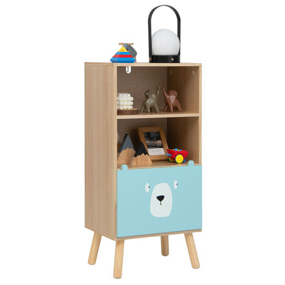 Book 'n' Toy Haven 3-tier Kids Wooden Bookshelf