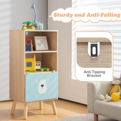 Book 'n' Toy Haven 3-tier Kids Wooden Bookshelf