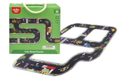 Tooky Toys City Road Puzzle Play Mat