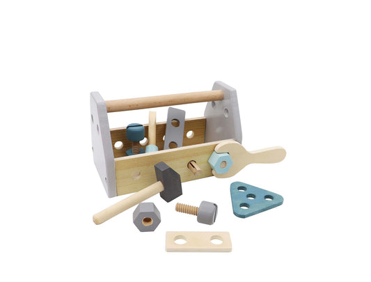 Calm & Breezy Wooden Toolbox for Kids