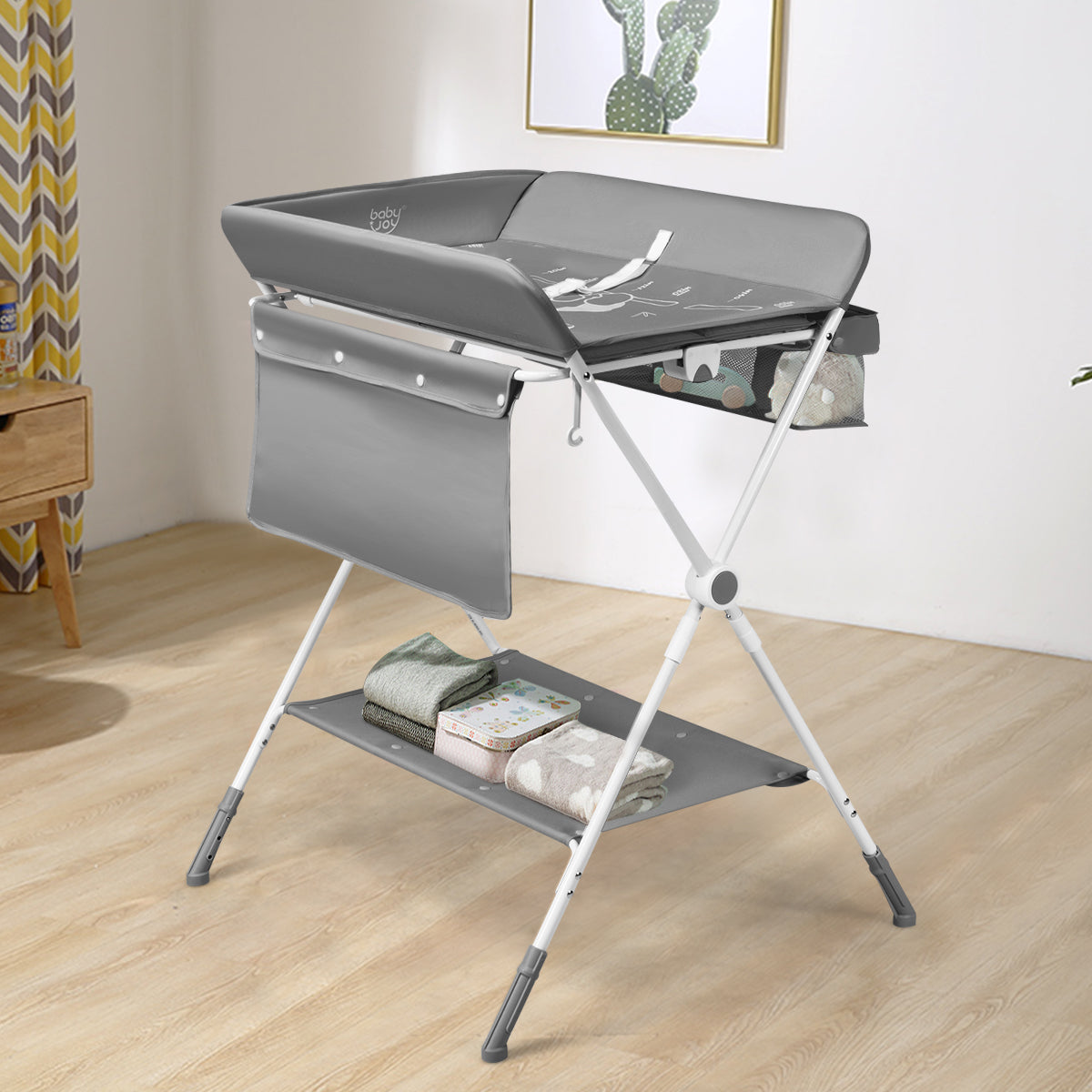 Multi-functional Diaper Changing Station with Storage