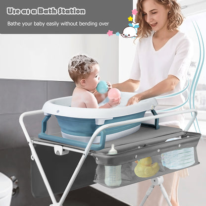 Multi-functional Diaper Changing Station with Storage