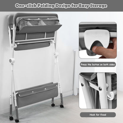 Multi-functional Diaper Changing Station with Storage