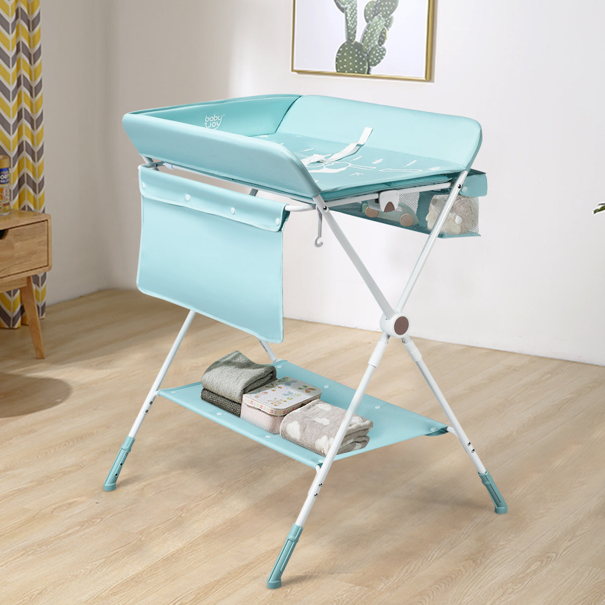 Multi-functional Diaper Changing Station with Storage