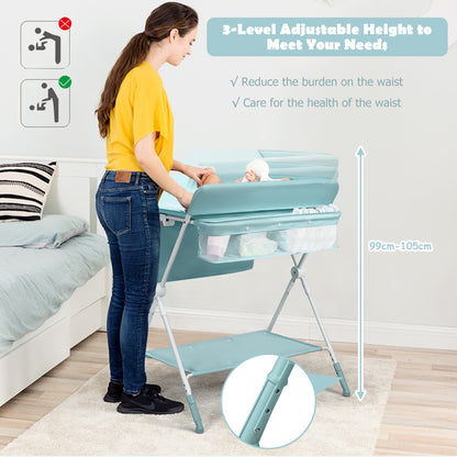 Multi-functional Diaper Changing Station with Storage