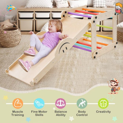 FlexiPikler Climbing Triangle with Reversible Ramp