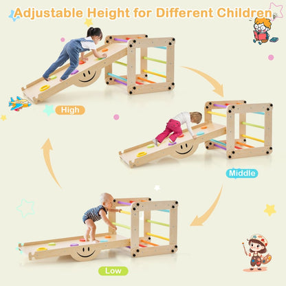 FlexiPikler Climbing Triangle with Reversible Ramp