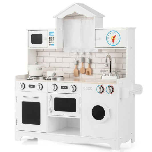 Hampton Pretend Kitchen with Washing Machine