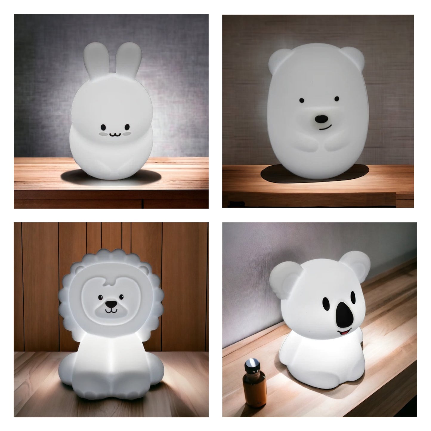 Kid's Bedtime Buddy Teddy The Bear Night Light