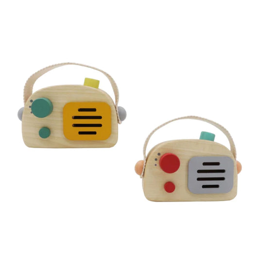 Kid's Wooden Radio Music Box