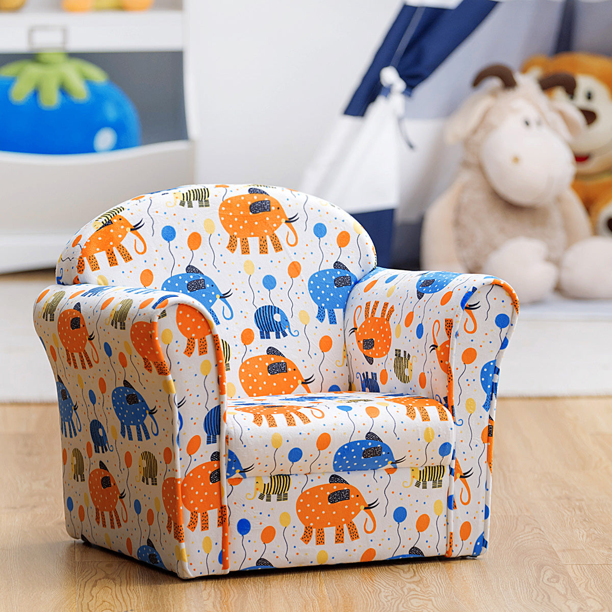 Kinder Joy Kids Velvet Sofa