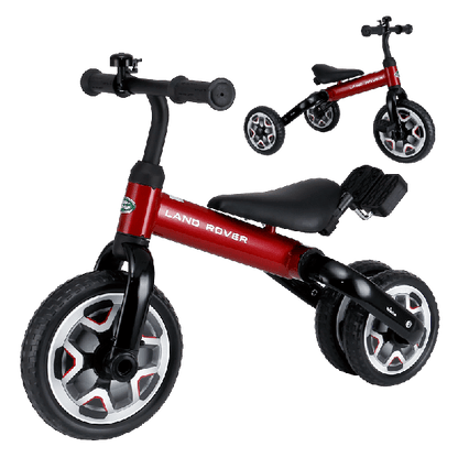 Land Rover 2 in 1 Kids Foldable Balance & Tricycle Bike