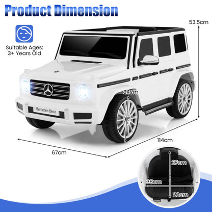 Mini Mercedes G500 Licensed Ride-on Car for Kids