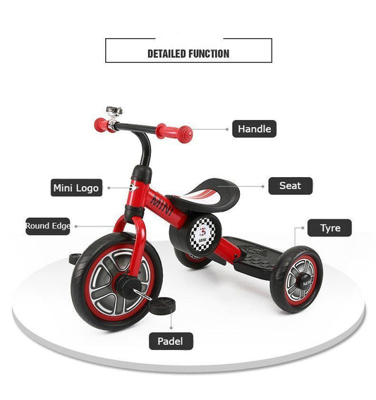 BMW Mini Cooper Kids Tricycle Bike