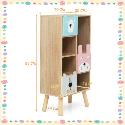 Book 'n' Toy Haven Kids Storage Cabinet