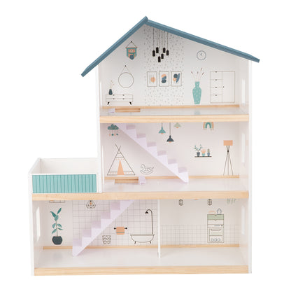 Modern 3 Storey Dollhouse