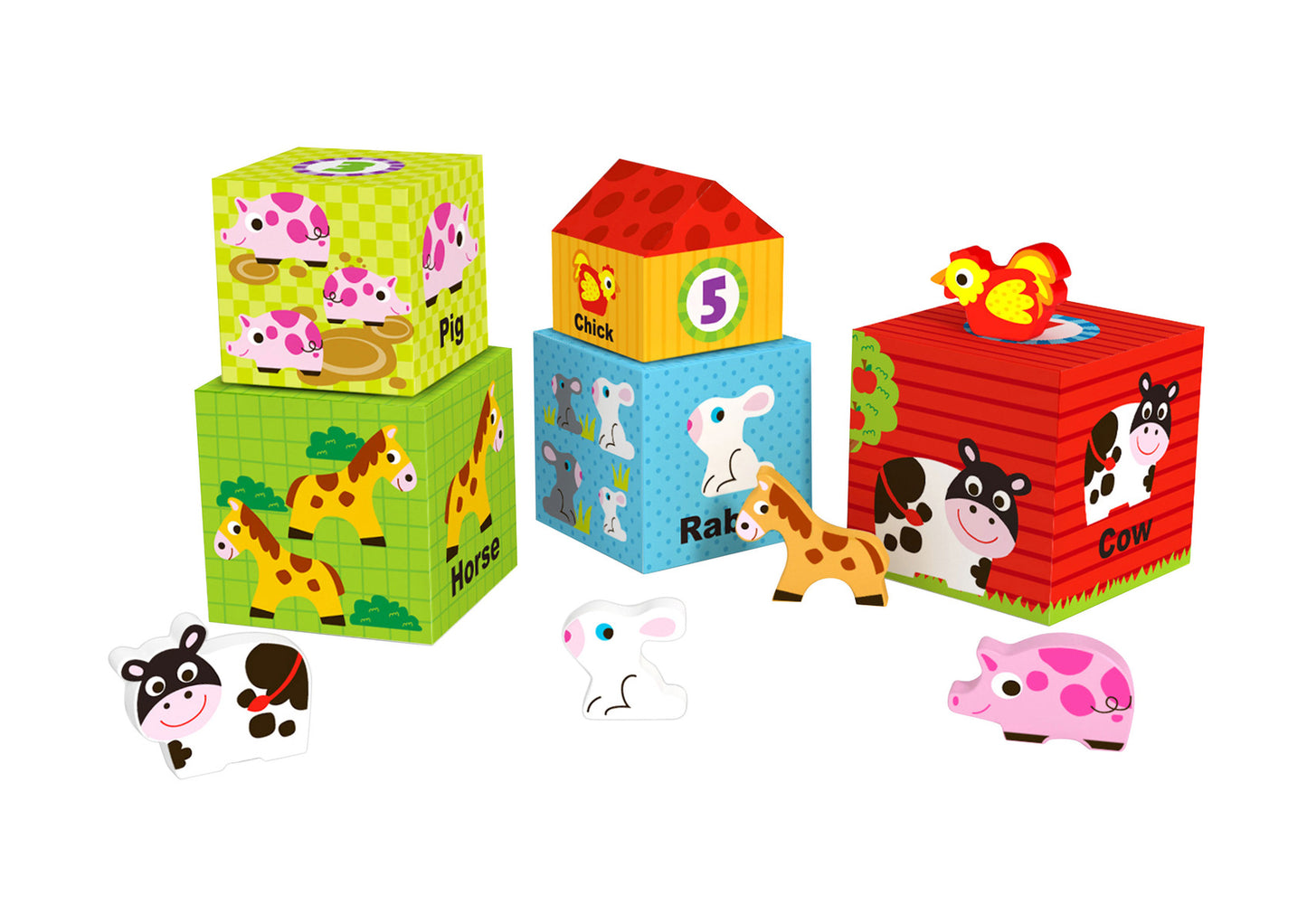 Tooky Toys Farm Nesting Boxes