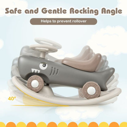 3-in-1 Ride-On Wonder: Rocker, Push Car & Balance Board