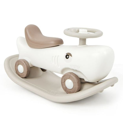 3-in-1 Ride-On Wonder: Rocker, Push Car & Balance Board