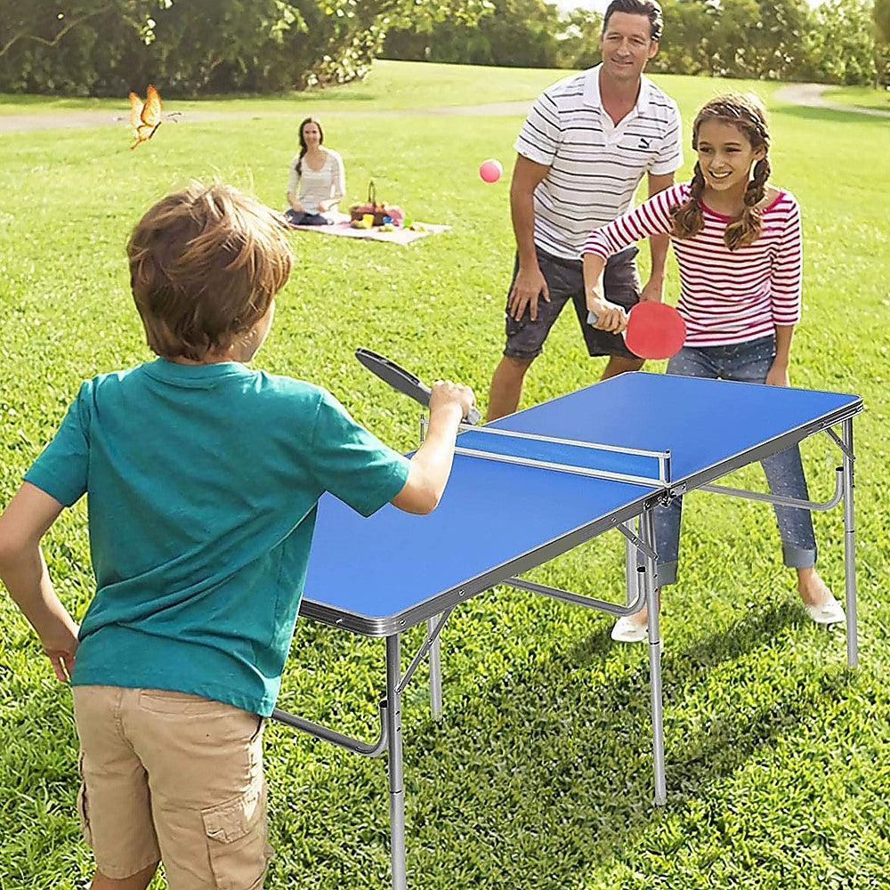 Foldable Ping Pong Pro: Portable Table Tennis Set