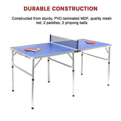 Foldable Ping Pong Pro: Portable Table Tennis Set