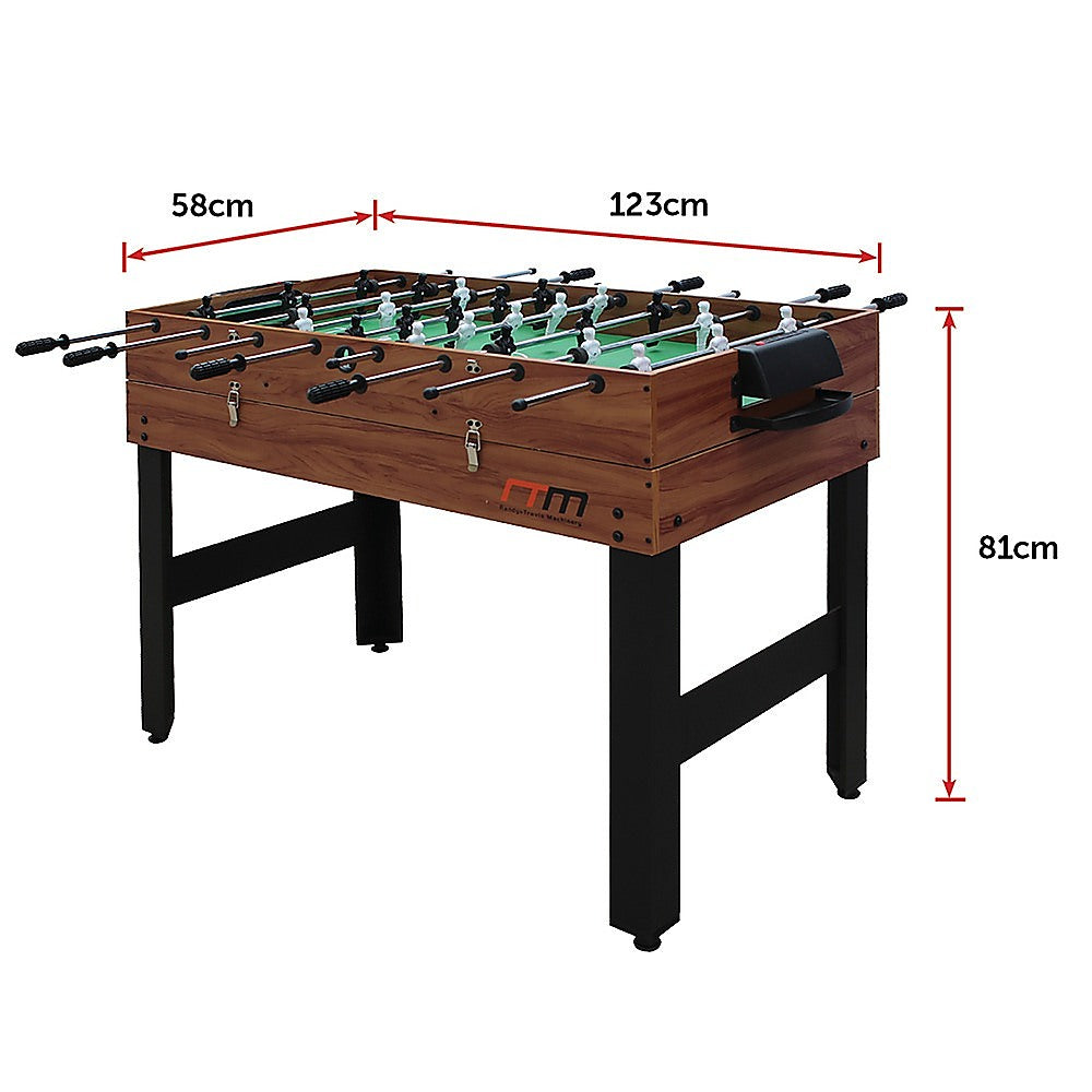 MultiPlay: 3-in-1 Game Table - Foosball, Soccer, Hockey, and Pool