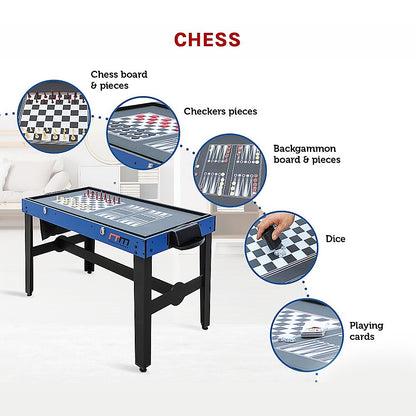 VersaPlay: Multi-Game Table - Foosball, Soccer, Basketball, Hockey, Pool, Table Tennis, and More