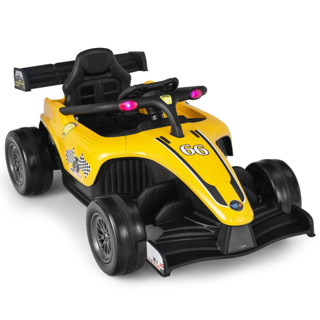 TurboDrive Kids Ride On Race Car with Remote Control