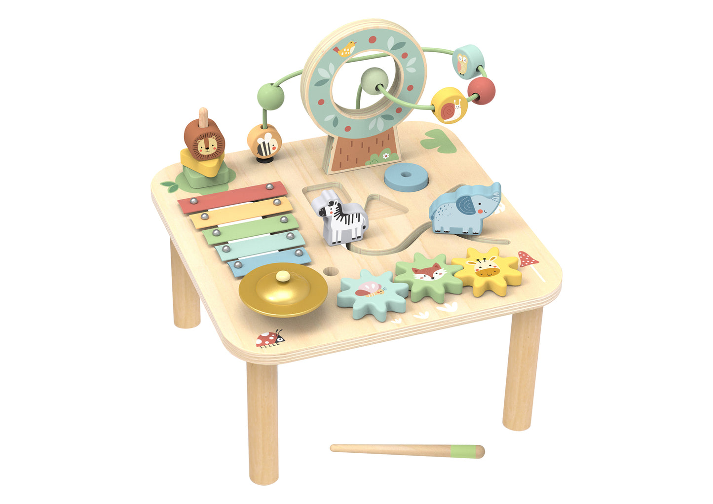 Tooky Toys Woodland Activity Table