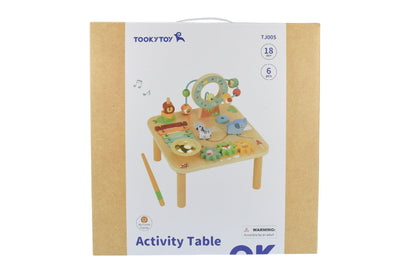 Tooky Toys Woodland Activity Table