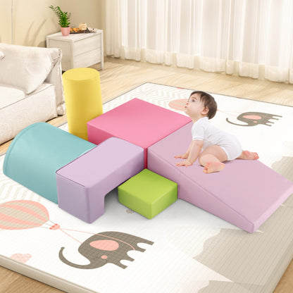 Climb 'n' Crawl 6-Piece Foam Blocks Activity Play Set