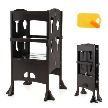 Folding Adjustable Montessori Learning Tower