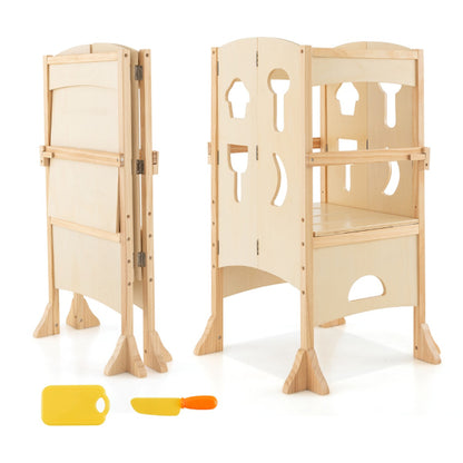 Folding Adjustable Montessori Learning Tower