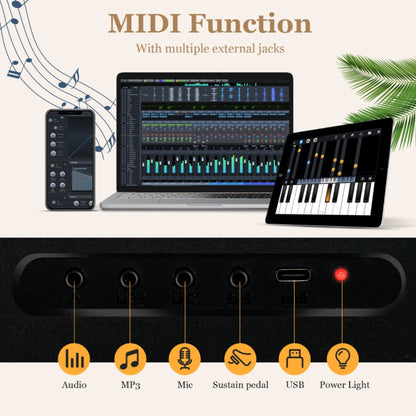 88 Key Folding Digital Piano