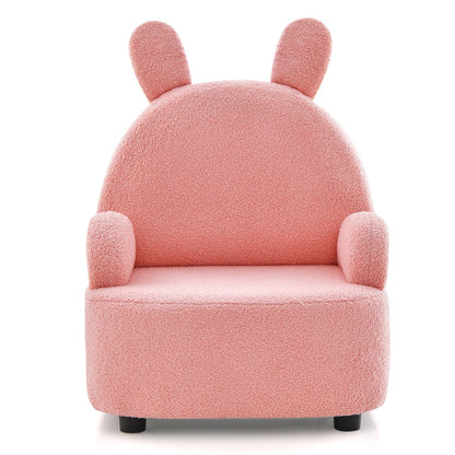 Kids Plush Bunny Lounge Chair