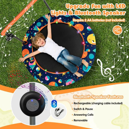 Mini Trampoline with Music & Led Lights