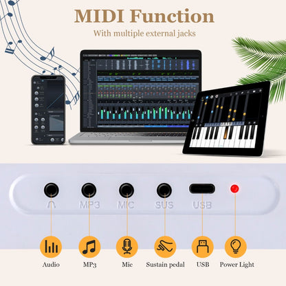 88 Key Folding Digital Piano