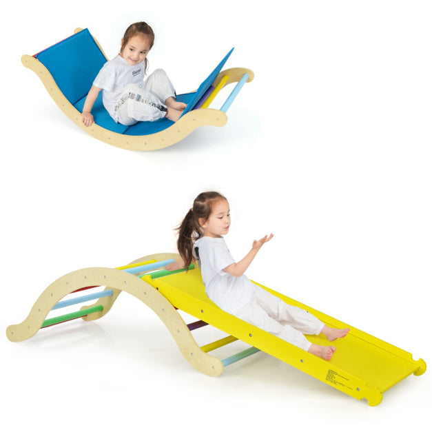 Arch Pikler and Slide Playset