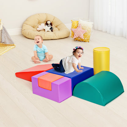 Climb 'n' Crawl 6-Piece Foam Blocks Activity Play Set