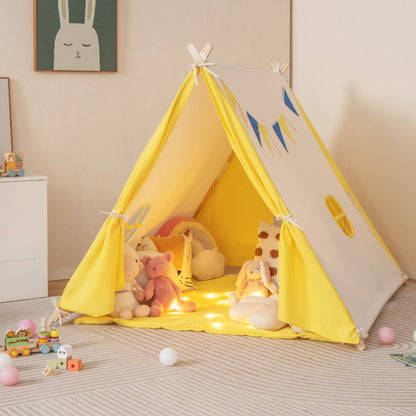 Indoor-Outdoor Adventure Triangle Kid's Play Teepee