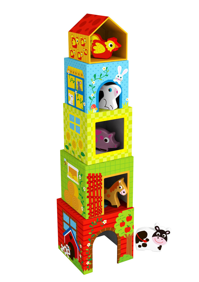 Tooky Toys Farm Nesting Boxes