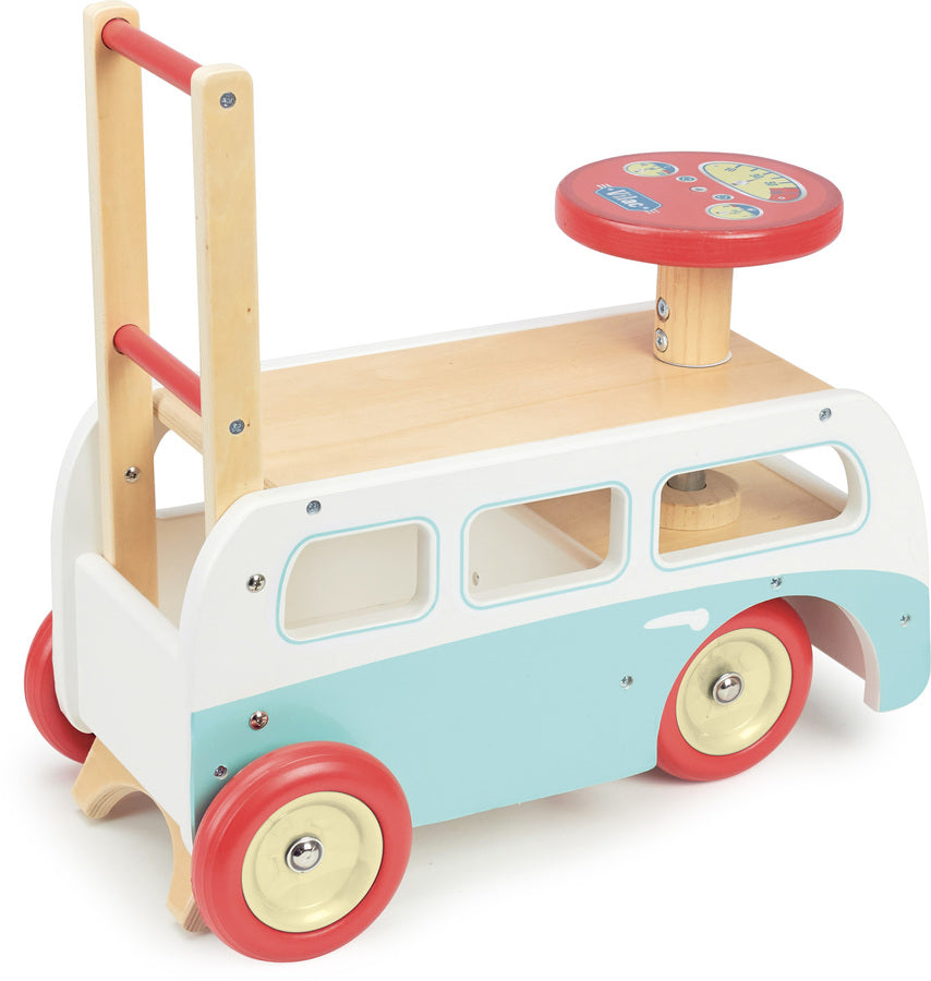 Vilac Retro Wooden Walker & Ride On