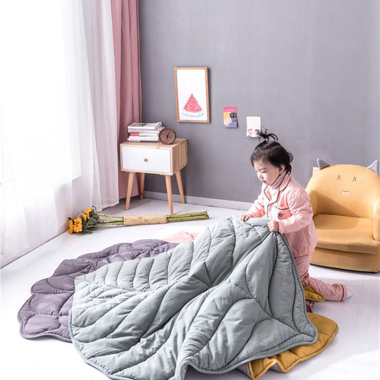 Leaf Cotton Play Mat & Blanket